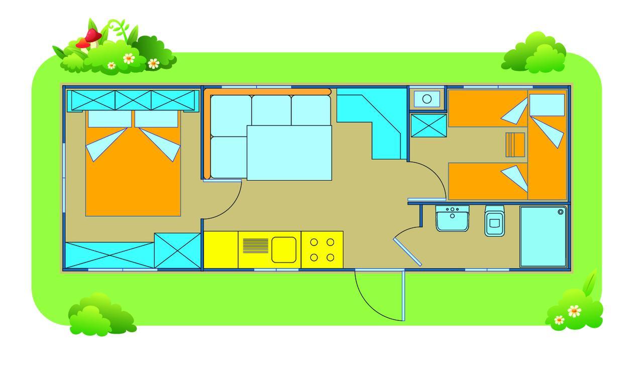 Happy Camp Mobile Homes In Karda Beach Camping Corfu  Buitenkant foto